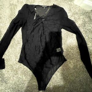 Black all over mesh body suit *Never worn*